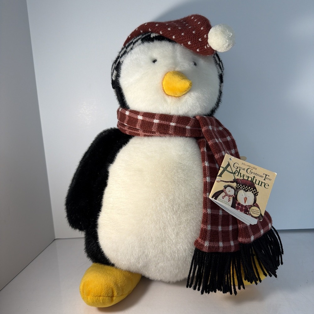Vtg. Mervyns Debbie Mumm Mummford 18" PENGUIN Friends TV Show Joey's Plush HUGSY